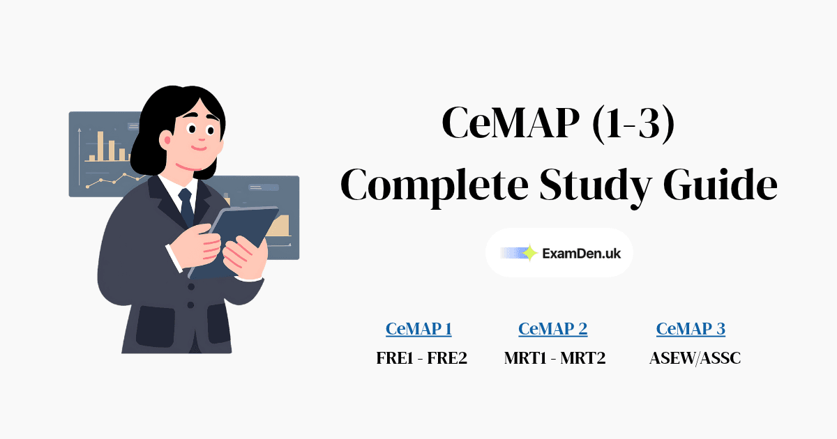 How to Pass CeMAP: Complete Study Guide for CeMAP 1, 2 and 3